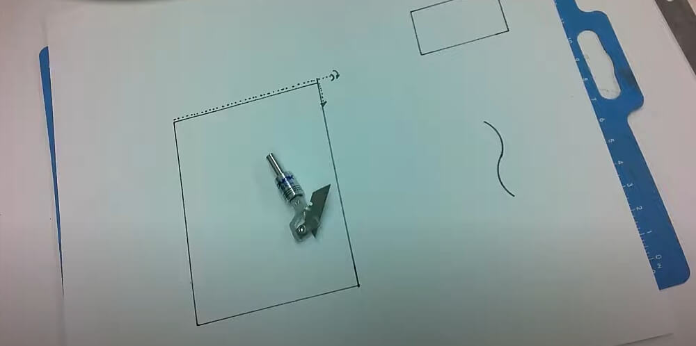 Dragknife positioning discussion